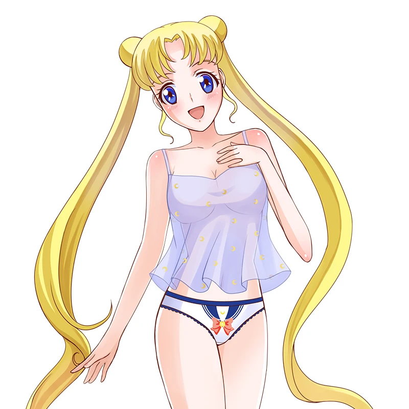 Japansk Animationsfilm Sailor Moon Tsukino Usagi Cosplay Intime Trusser Chibiusa Trusser Lolita Kvinder, Piger Undertøj Af Bomuld Underbukser