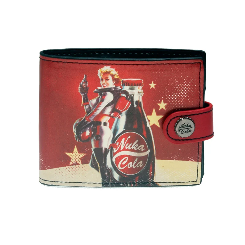 Fallout nuna cola Tegnebog Moderigtigt med høj kvalitet mænds tegnebøger designer nye kvinder pung DFT3042