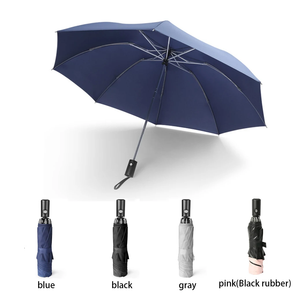 2019hot Salg Folde Omvendt Paraply Automatisk Paraply Stor Vindtæt Regn Business Parasoller Vandtæt Regn Kvinder Mænd Til Bil