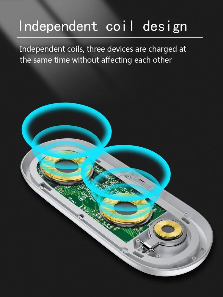 Ebaicase 3 i 1 Magnetiske Hurtige Trådløse Oplader Til iPhone 12 11 Pro XS MAX X XR 8 Qi 3.0 Oplader Til Apple Ur Airpods Pro 2