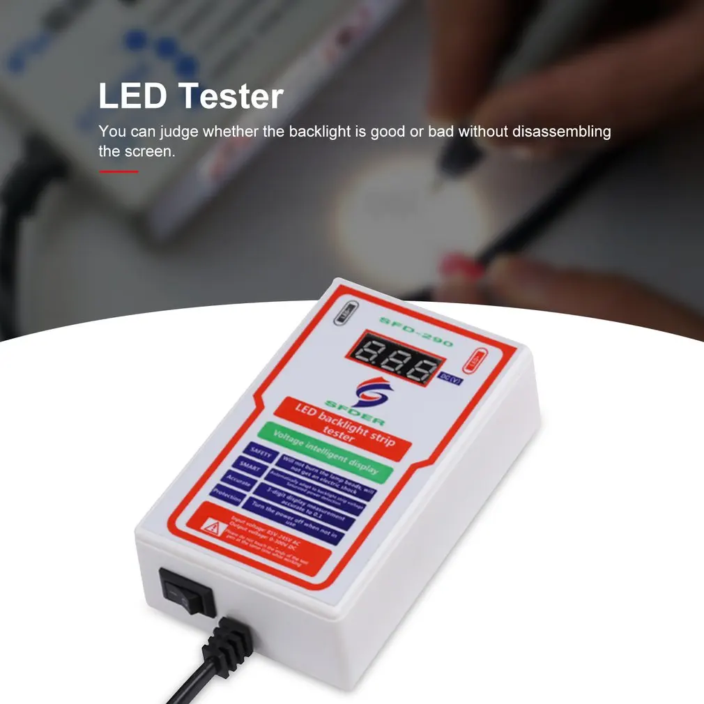 0-300V Output LED-Tester LED-TV ' ets Baggrundsbelysning Tester Multi-Function-LED Strip Perle Test Af Detektor Reparation Værktøjer