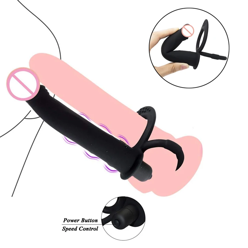 Dobbelt Anal Dildo Vibrator G Spot Klitoris Stimulator Anal Plug Butt Plug Voksen Sex Spil Legetøj til Kvinde, Par-30