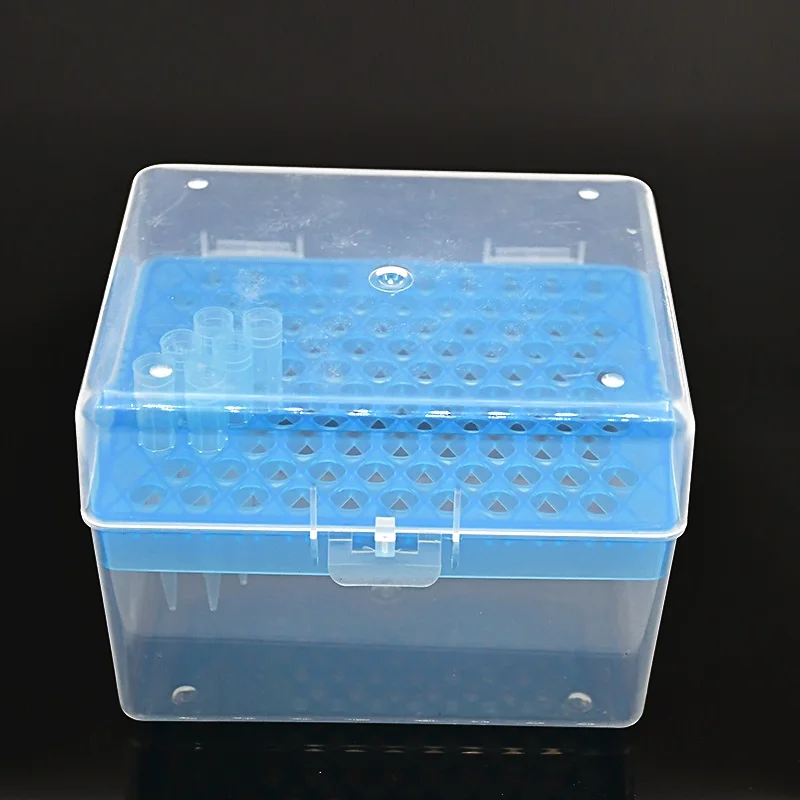 Pipettespidsen Max Plast Kasse Til Dispenser Tips 1 ml Kemiske, Biologiske Laboratorium Pipette Spids Patron 100 Wells 1 / PK