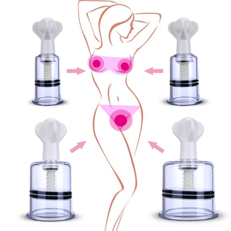 Brystvorte Sugekop Pussy Pump-Udvidelsen Klitoris Stimulator S/M/L/XL Brystvorte Klemme Bryst Vakuum Pumpe Voksen Spil SM sexlegetøj Til Kvinder