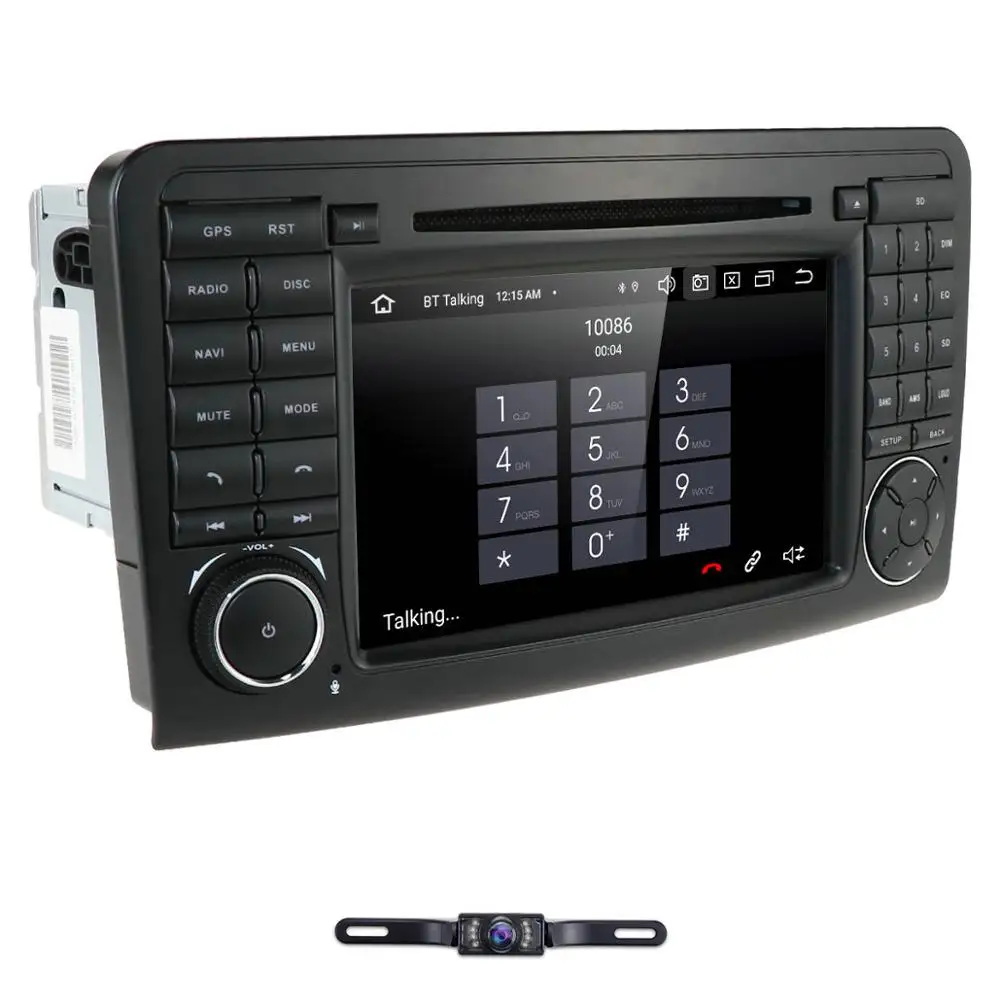 IPS Android 10 4G 64G BIL DVD-afspiller Til Mercedes Benz KLASSE ML W164 X164 ML350 ML300 GL500 ML320 ML280 GL350 GL450 GPS radio
