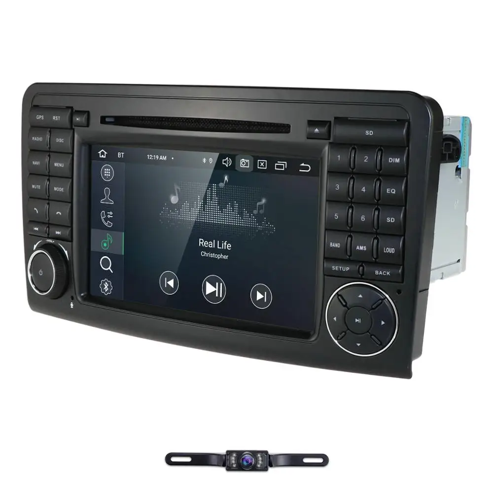 IPS Android 10 4G 64G BIL DVD-afspiller Til Mercedes Benz KLASSE ML W164 X164 ML350 ML300 GL500 ML320 ML280 GL350 GL450 GPS radio