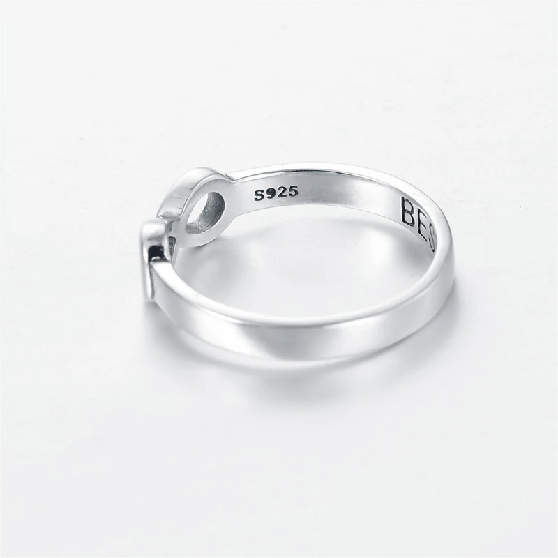 925 Sterling Sølv Infinity-Ring, Eternity-Ring Charms Bedste Ven Gave Uendelige Kærlighed Symbol, Fashion Ringe Til Kvinder