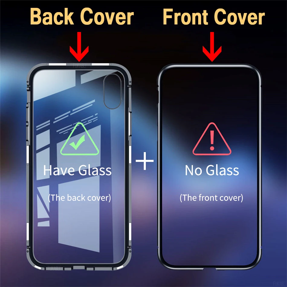 Magnetisk Tiltrækning Tilfældet For Samsung Galaxy A50 A51 A10, A20 A30 A40 A70 A71 A7 Note 10 Lite S10 S20 S10E S9 S8 Plus Cover Taske