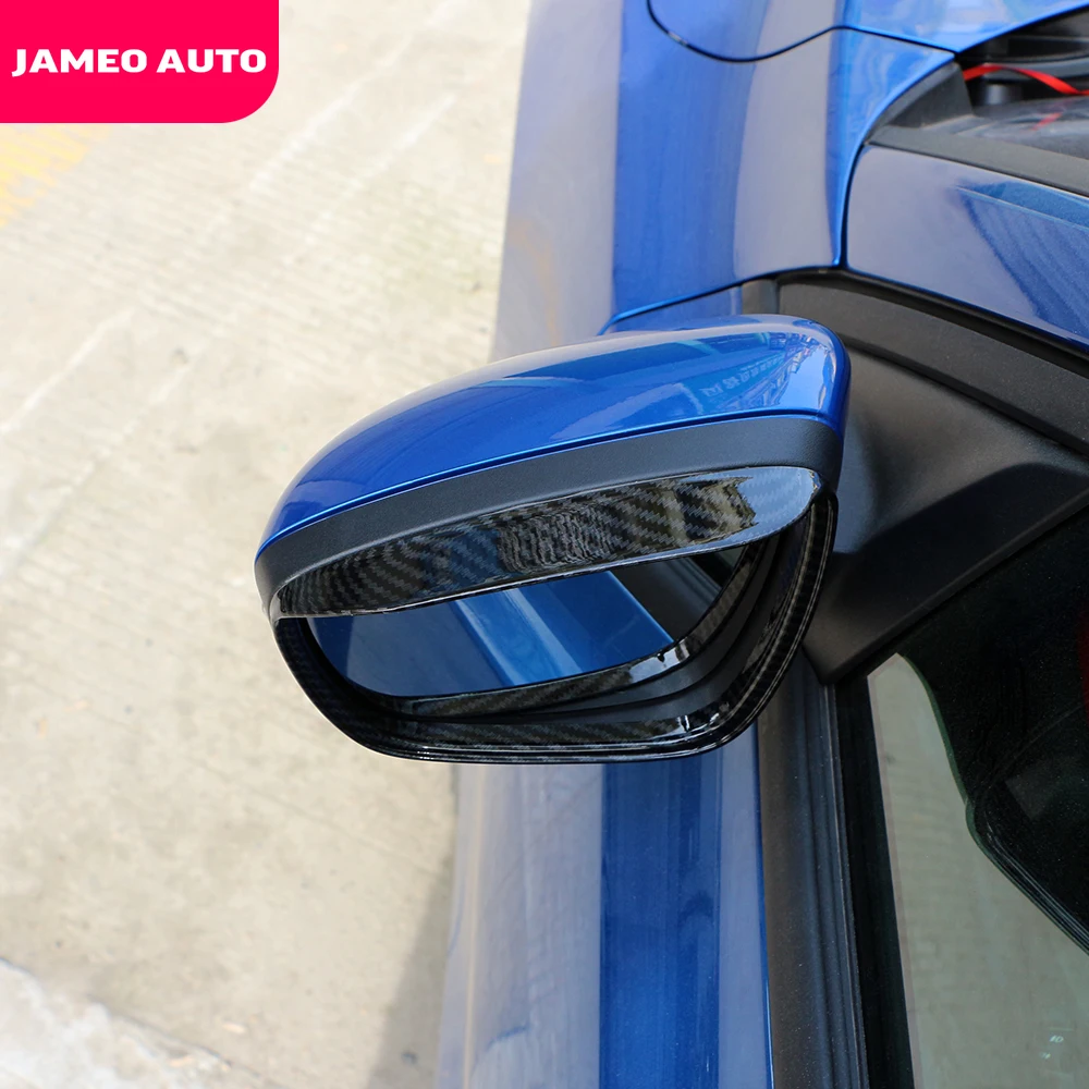 2stk Rear View Mirror, Regn Skygge Regntæt Vinger Bil Tilbage Spejl Øjenbryn regnslag til Ford Focus 2019 2020 Bil Tilbehør