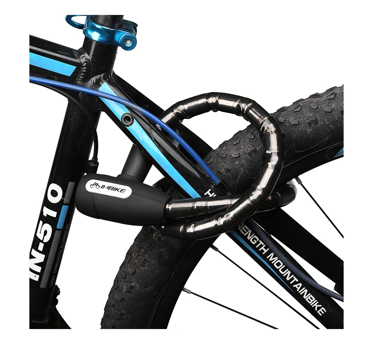 INBIKE MTB Cykel Kabel Lås 0,85 m Vandtæt Anti-tyveri af Cykel Lås med 3 Nøgler Cykling Tilbehør