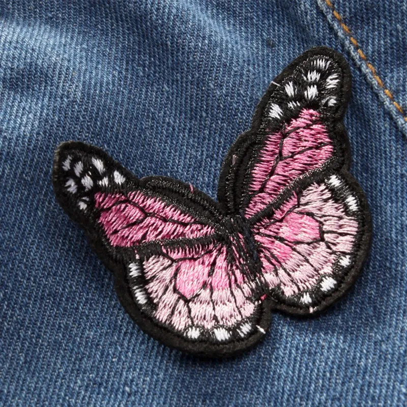 V-TRÆ Jeans Til Piger Butterfly Rippet Tynde Baby Denim Bukser Casual Børn er slidte Jeans Til Teen Piger Ny Efteråret