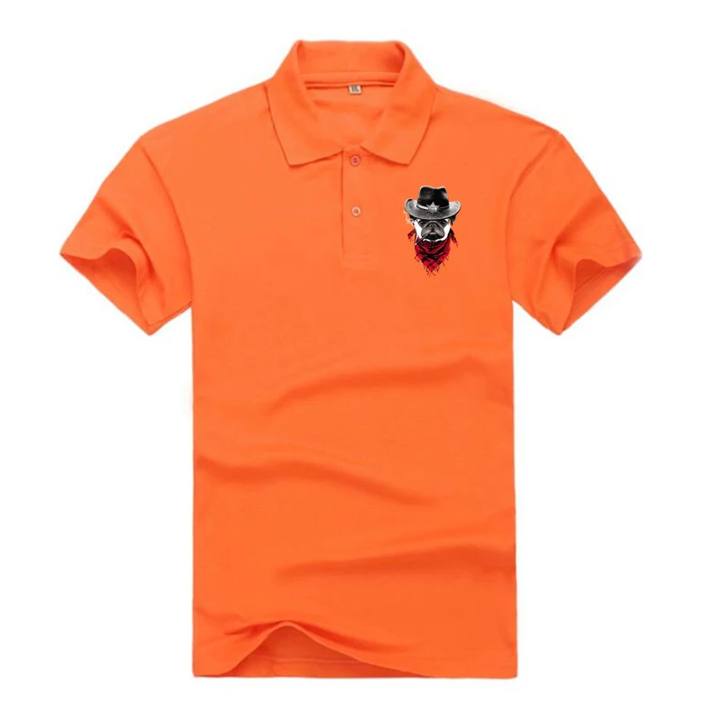 2020 Mænd Sommeren pet-Print Polo Shirt Kort Ærme Slim Fit Polo Fashion Streetwear Toppe Mænd Shirts Sport Casual Golf Shirts