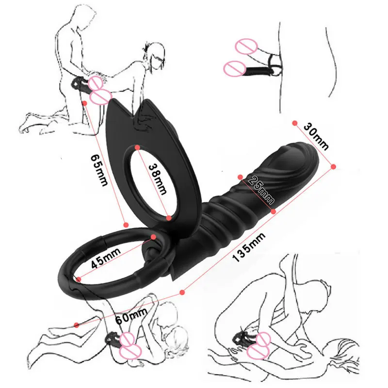 Bullet Vibrator Prostata Massage Enkelt Vibration Anal Leg, Anal Stimulator Dildo Butt Plug Voksen Sex Legetøj Til Mænd, Kvinder, Par