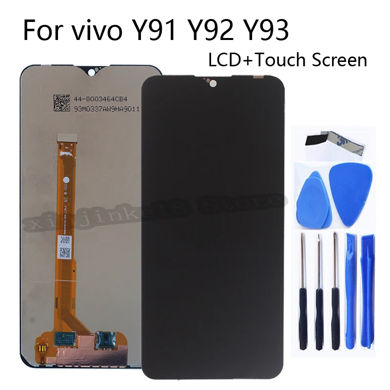 For BBK Vivo Y91 Y91i Y91c Y93 Y93s Y93st Y95 MT6762 LCD-Skærm Touch screen Digitizer Assembly udskiftning Telefonen reparationssæt